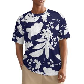 AILLOSA All Over YH-28 Kısa Kollu Baskılı Erkek T-shirt