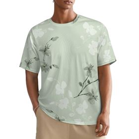 AILLOSA All Over YH-314 Kısa Kollu Baskılı Erkek T-shirt