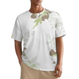 AILLOSA All Over YH-318 Kısa Kollu Baskılı Erkek T-shirt
