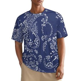 AILLOSA All Over YH-319 Kısa Kollu Baskılı Erkek T-shirt