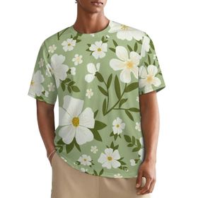 AILLOSA All Over YH-335 Kısa Kollu Baskılı Erkek T-shirt