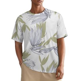 AILLOSA All Over YH-356 Kısa Kollu Baskılı Erkek T-shirt