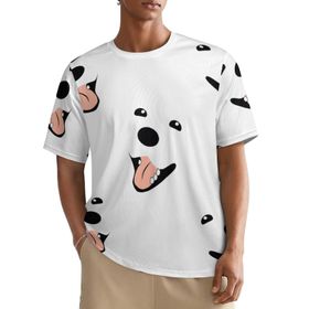 AILLOSA All Over YH-373 Kısa Kollu Baskılı Erkek T-shirt