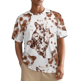 AILLOSA All Over YH-400 Kısa Kollu Baskılı Erkek T-shirt