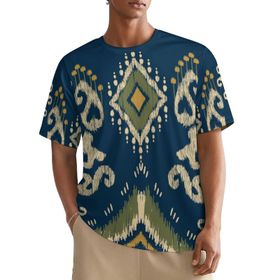 AILLOSA All Over YH-41 Kısa Kollu Baskılı Erkek T-shirt