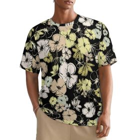 AILLOSA All Over YH-415 Kısa Kollu Baskılı Erkek T-shirt
