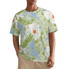 AILLOSA All Over YH-428 Kısa Kollu Baskılı Erkek T-shirt