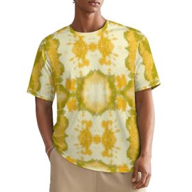 AILLOSA All Over YH-479 Kısa Kollu Baskılı Erkek T-shirt
