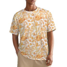 AILLOSA All Over YH-481 Kısa Kollu Baskılı Erkek T-shirt