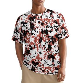 AILLOSA All Over YH-528 Kısa Kollu Baskılı Erkek T-shirt