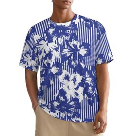 AILLOSA All Over YH-540 Kısa Kollu Baskılı Erkek T-shirt