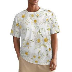 AILLOSA All Over YH-541 Kısa Kollu Baskılı Erkek T-shirt
