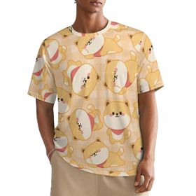 AILLOSA All Over YH-544 Kısa Kollu Baskılı Erkek T-shirt