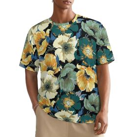 AILLOSA All Over YH-595 Kısa Kollu Baskılı Erkek T-shirt