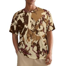 AILLOSA All Over YH-69 Kısa Kollu Baskılı Erkek T-shirt