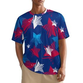AILLOSA All Over YH-691 Kısa Kollu Baskılı Erkek T-shirt