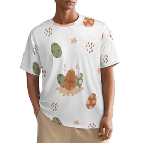 AILLOSA All Over YH-86 Kısa Kollu Baskılı Erkek T-shirt