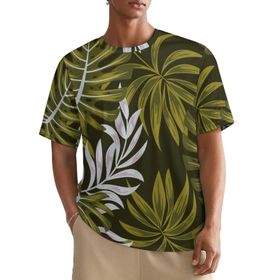 AILLOSA All Over YH-92 Kısa Kollu Baskılı Erkek T-shirt