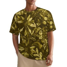 AILLOSA All Over YH-94 Kısa Kollu Baskılı Erkek T-shirt