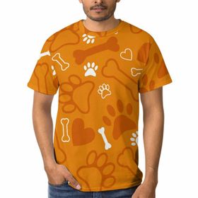 AILLOSA C-166 3D Baskılı Desenli Kısa Kollu Erkek T-shirt