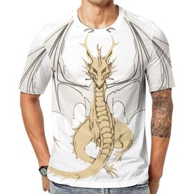 AILLOSA CGF-08 3D Baskılı Desenli Kısa Kollu Erkek T-shirt