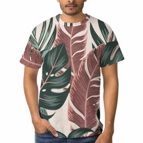 AILLOSA F-65 3D Baskılı Desenli Kısa Kollu Erkek T-shirt