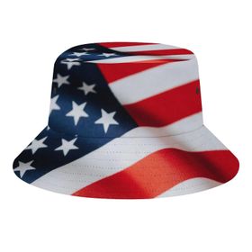 AILLOSA Flag-03 3D Desen Unisex Balıkçı Şapka