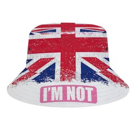 AILLOSA Flag-116 3D Desen Unisex Balıkçı Şapka