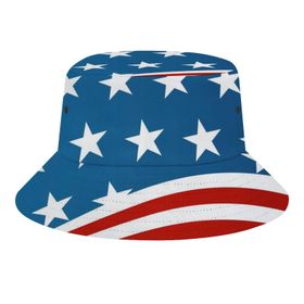 AILLOSA Flag-118 3D Desen Unisex Balıkçı Şapka