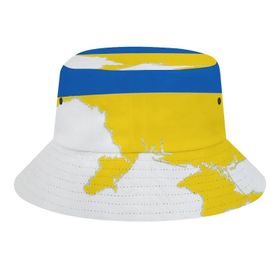 AILLOSA Flag-119 3D Desen Unisex Balıkçı Şapka