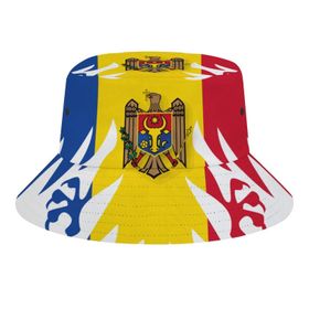 AILLOSA Flag-136 3D Desen Unisex Balıkçı Şapka