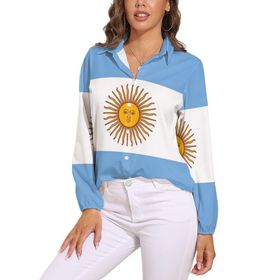 AILLOSA FLAG-138 V Yaka Kadın Bluz
