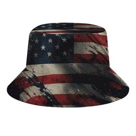 AILLOSA Flag-150 3D Desen Unisex Balıkçı Şapka