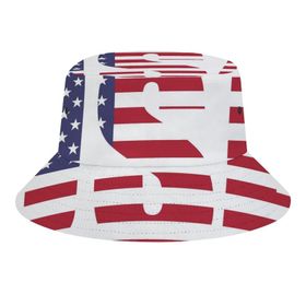 AILLOSA Flag-164 3D Desen Unisex Balıkçı Şapka