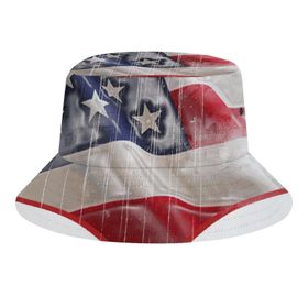 AILLOSA Flag-166 3D Desen Unisex Balıkçı Şapka