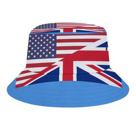 AILLOSA Flag-17 3D Desen Unisex Balıkçı Şapka