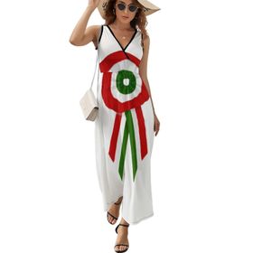 AILLOSA FLAG-170 Askılı Uzun Günlük Kadın Elbise