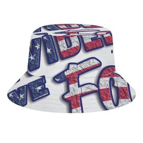 AILLOSA Flag-18 3D Desen Unisex Balıkçı Şapka