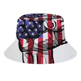 AILLOSA Flag-181 3D Desen Unisex Balıkçı Şapka