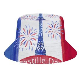 AILLOSA Flag-183 3D Desen Unisex Balıkçı Şapka