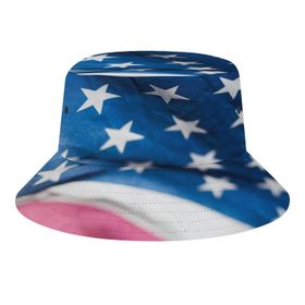 AILLOSA Flag-27 3D Desen Unisex Balıkçı Şapka