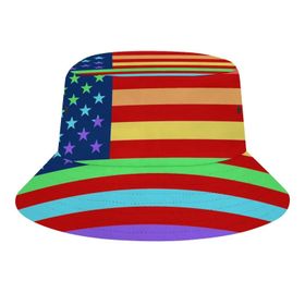 AILLOSA Flag-31 3D Desen Unisex Balıkçı Şapka