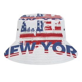 AILLOSA Flag-39 3D Desen Unisex Balıkçı Şapka