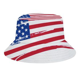 AILLOSA Flag-47 3D Desen Unisex Balıkçı Şapka