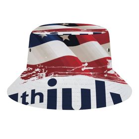 AILLOSA Flag-50 3D Desen Unisex Balıkçı Şapka