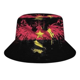 AILLOSA Flag-51 3D Desen Unisex Balıkçı Şapka