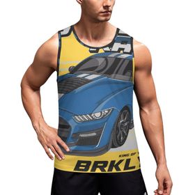 AILLOSA Fun-Top Relax Tembel Hayvan Baskılı Yazlık TH-194 Erkek Atlet
