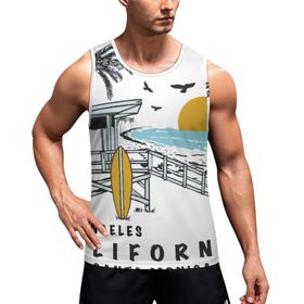 AILLOSA Fun-Top Relax Tembel Hayvan Baskılı Yazlık TH-396 Erkek Atlet
