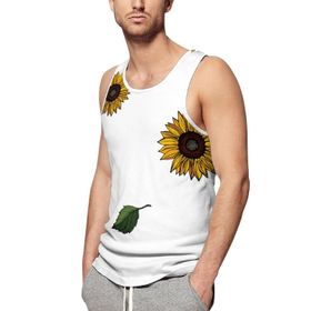 AILLOSA Fun-Top Relax Tembel Hayvan Baskılı Yazlık YH-211 Erkek Atlet