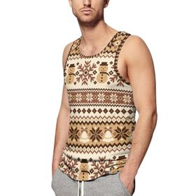 AILLOSA Fun-Top Relax Tembel Hayvan Baskılı Yazlık YH-254 Erkek Atlet